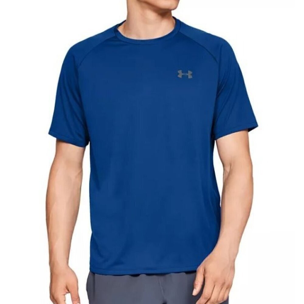 Under Armour Royal Blue The Tech Tee Mens Size 2XL Tall